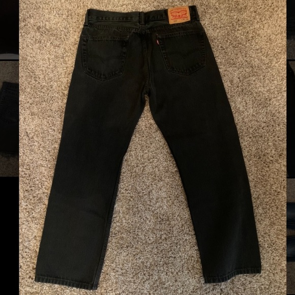Levi Black Denim 505 - Picture 2 of 3